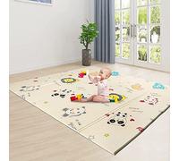 Aurorast Tapis de Jeux Bébé Pliable en Mousse XPE-Super Doux,Tapis d'eveil Bébé Reversible-Grande Surface 195×175cm,Tapis Enfant Antidérapant, Imperméable-Utilisation sûre,Certifié CE…