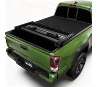 Aurorasters - Housse de lit de camion souple à triple pliage, compatible avec Dodge Ram 1500 2019-2025 avec boîte de branchement, Dodge Ram 1500 2009-2018, seulement classique 2019-2024 | Lit