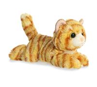 Aurore ? Adorable mini-Flopsie ? Chat roux ? Peluche Joueuse et facile Compagnons intemporels Orange 20 cm