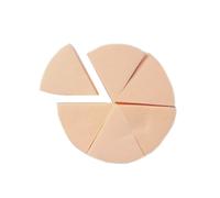 Aurore Beauté : 6 Éponges En Latex Pour Le Maquillage Ou Nail Art Rose