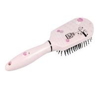 Aurore Beauté : Brosse Bout Rond à soufflet 23.5x6.5cm - Rose Romantique G