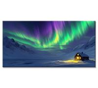 Aurore Diamond Painting Adulte Enfant 5D DIY Loisirs Créatifs Adultes Difficile Accessoires Inclus Paysage Broderie Diamant Painting kit Peinture xxl Grand Format Strass Point de Croix 40x90cm y-5166