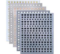 Aurore Holographique Stickers Ongles Nail Art 6feuilles Autocollants Ongles Autoadhésif Deco Ongle Nail Art Design Manucure