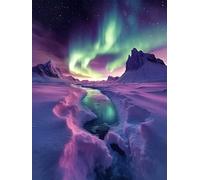 Aurore Peinture Diamant Adulte, DIY Diamond Painting Complet, 5D Paysage Diamond Painting Artisanat Strass Point de Croix Loisirs Créatifs Adultes, Cadeaux Décoration Murale Maison 30x40 cm W-4480