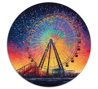 Aurore Roue Ferris 1000 Pièces Animation Puzzle pour Adulte Matériaux Recyclés De l'art De La DécoRation Moderne Adultes Et Enfants Dès 14 Ans 1000pcs (67.5x67.5cm)