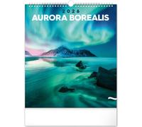Aurores boréales 2026 - calendrier mural