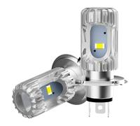 AURORIONCG HS1 Ampoules LED H4 Phares Moto 1200LM 10W pour HS1 12V 35/35W Ampoules DC 9-80V