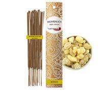 AUROSHIKHA Lot de 20 bâtonnets d'encens naturels indiens pour méditation et détente