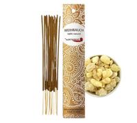 Auroshikha - Lot de bâtonnets d'encens issus de la tradition indienne - 10 g - 100 % naturel et sans produit chimique - Idéaux pour la relaxation et la méditation