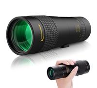 Aurosports Monoculaire à Zoom 10-30 x 40 pour Adultes, télescope monoculaire Haute Puissance avec Prisme Bak4, monoculaire Compact pour Observation des Oiseaux, Voyage, Chasse, Camping