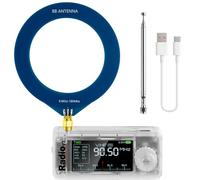 AURSINC SI4732 Mini radio V3 portable à ondes courtes, modes AM/FM/LSB/USB, récepteur HF SW MW VHF, amplificateur de casque intégré, cadeau pour amis, famille et personnes âgées