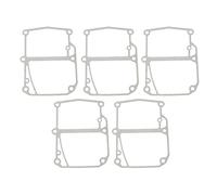 AurSoltriad 5 pièces de Joint de Carter supérieur pour Moteur Hors-Bord 2 Temps de 15 ch, Joint de Carter pour Moteur de Bateau - Remplacement pour 63V 45113 A1, Joint en Plastique résistant à