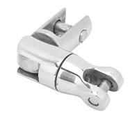 AurSoltriad Connecteur pivotant d’Ancre de Bateau en Acier Inoxydable, chaîne d’Ancre pivotante multidirectionnelle, quincaillerie Marine polie et antirouille avec Rotation Fluide pour navires