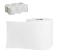 AURSTORE BASA Essuie Tout Gros Rouleau, Bobine Essuie Main, Rouleau Papier Essuie Tout Industriel, Sopalin Par | 450 Feuilles | 2 Plis | (Lot de 6)