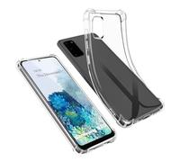 AURSTORE Coque pour Samsung S20, Housse Etui en Transparent Silicone TPU Souple [Bumper avec Coins Renforcés], Protection Antichoc Claire Compatible avec Samsung S20