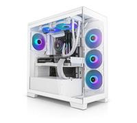 Aurum Blanc PC Gamer fixe AMD Ryzen 5 5600X - GeForce RTX 5060Ti 8Go - 32Go DDR4 - 1000Go M.2 SSD - Windows 11 - 1809-FR
