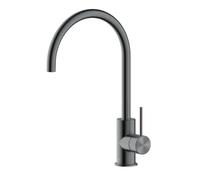 Aurum mitigeur d'évier sur pied 36,3 cm à levier avec bras pivotant, métal brossé (SATBAUR280BGM)