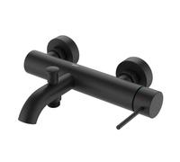 Aurum mitigeur de baignoire mural 150 mm à levier sans set de douche, noir mat (SATBAUR222C)