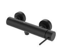 Aurum mitigeur de douche mural 150 mm à levier sans set de douche, noir mat (SATBAUR268C)