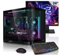 Aurum PC gamer fixe complet AMD Ryzen 5 5500 - Ecran LED 24"" - GeForce RTX3050 6Go - 16Go - 1To M.2 SSD - Windows 11 - 1012-FR
