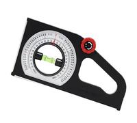 AURVIX Inclinomètre 1 Instrument de Mesure d'angle et de Pente mécanique Portable(No Magnets)