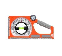 AURVIX Inclinomètre Instrument de Mesure Pente Multifonctionnel Professionnel(Orange Professional)