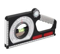 AURVIX Inclinomètre Rapporteur d'angle Universel à biseau et Niveau(A Non-Magnetic)