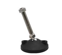 AURVIX Pieds réglables pour Meubles 1-4 pièces M8 M10 M12 M14 M16 M18 M20 réglage directionnel Tasse Universelle Support Fixe Base Plate Dia 80mm(D80xM16x100)