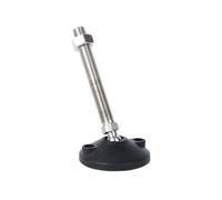 AURVIX Pieds réglables pour Meubles Pieds de réglage universels M8 M10 M12 M14 M16 M18 M20 M24, Type de Filetage, Base pivotante, Pied de Support de Meuble réglable(D50-M10x100)