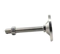 AURVIX Pieds réglables pour Meubles Tour articulé pivotant en Acier Inoxydable, M6 M8 M10 M12 M16 M20, Lourd, Fixe, réglable, Bouchon à vis(D30xM8x30-1PCS)