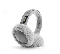 Aurya Cache-oreilles - Cache-oreilles classiques unisexes pour l'hiver et l'extérieur pour femme, gris, Normal