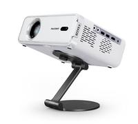 Aurzen Support de projecteur pliable ultra compact | Orientable à 180 ° et montage rapide | Support universel compatible avec la plupart des projecteurs Benq, Wimius, Yaber, Acer (filetage 1/4")