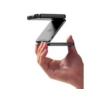 Aurzen Zip Tri-Fold Mini vidéoprojecteur avec Batterie 4K Prise en Charge Smart Vidéoprojecteur Petit projecteur Portable Extérieur Home Cinéma Mise au Point Automatique & Correction trapézoïdale