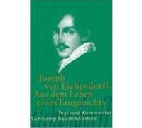 Aus dem Leben eines Taugenichts Eichendorff, Joseph von (Auteur)