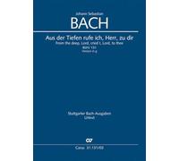 Aus der Tiefen rufe ich, Herr, zu dir: Kantate für einen Bußgottesdienst (Fassung in g)
