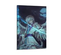 AUSADDNV Poster décoratif sur toile représentant le politicien Winston Churchill - Impression d'art moderne pour chambre à coucher - 30 x 45 cm