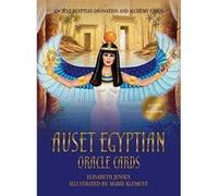 Auset Egyptian Oracle Cards: Ancient Egyptian Divination and Alchemy Cards - 44 full colour cards and 112-pp guidebook (Rockpool Oracle Cards) - [Version Originale] Inconnu (Auteur)