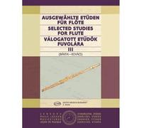 Ausgewählte Etüden Für Flöte Iii / Recueil