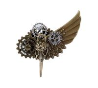 Ausi Broche En Métal Steampunk Gothique Steampunk Accessoires De Performance