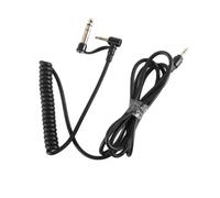 Ausi Câble auxiliaire audio de remplacement de 3,5 mm vers 3,5 mm et 6,5 mm, compatible avec les écouteurs Monster Beats by Dr Dre Solo Pro Detox Edition (noir)