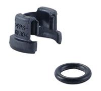 Ausi Lot de 2 colliers de serrage pour condensateur de climatisation avec rondelles 88718-1E150, adaptés aux Toyota Camry Corolla C-HR et Highlander