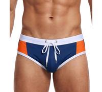 Ausing Slips de Bain Homme Sexy Maillot de Bain Homme Push up Bas de Bikini Plage Natation Surf S(EU)=Tag M