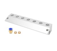 Ausla 175mm Pale de Souffleur D'Air, Outil de Soufflage en Alliage D'Aluminium Buse de Soufflage D'Air avec Filetage 1/4 Pouce pour Élimination de Poussière et Séchage de Surface