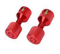 Ausla 2 Broches à Deux Trous, Outils d'alignement de Bride en Alliage d'aluminium pour Brides de Classe ASME de 150 Livres 1-1/8 Pouces, Essentiel pour l'ingénierie des Pipelines