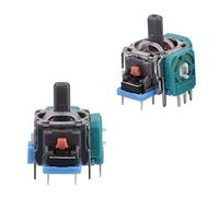 Ausla 2 PCS 3D Joystick Remplacement pour le Contrôleur, la Conception Compacte et Précise en Matériau, Facile à Installer et à Utiliser pour Réparer Votre Contrôleur avec une Installation Rapide