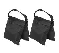 Ausla 22.4x10,6 Pouces de Sable, Sac de Poids, 2 Pcs Set Portables Robustes pour Les Supports de Lumière de Studio Vidéo, Trépieds, Remplissables de Sable, de Gravier, de Neige