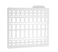 Ausla 30PCS Arrêts de Bait Accessoires de Pêche à la Carpe Équipement de Pêche Plastique pour Bouillettes Pellets Viande Maïs (White)