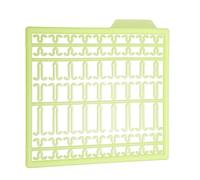 Ausla 30PCS Arrêts de Bait Accessoires de Pêche à la Carpe Équipement de Pêche Plastique pour Bouillettes Pellets Viande Maïs (Fluorescence)