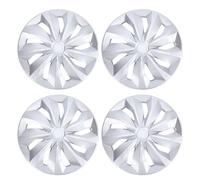 Ausla 4 Pièces D’enjoliveurs de Roue de 14 Pouces, Caches de Jante Universels en ABS à Fixation par Encliquetage pour la Plupart des Voitures, Camions et SUV, Remplacement pour Roues