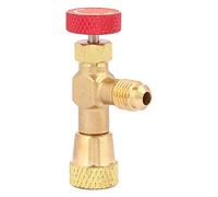 Ausla Adaptateur de Soupape de Sécurité en Laiton, 1/4-5/16 Pouces, pour Tuyau de Charge de Réfrigérant R410A